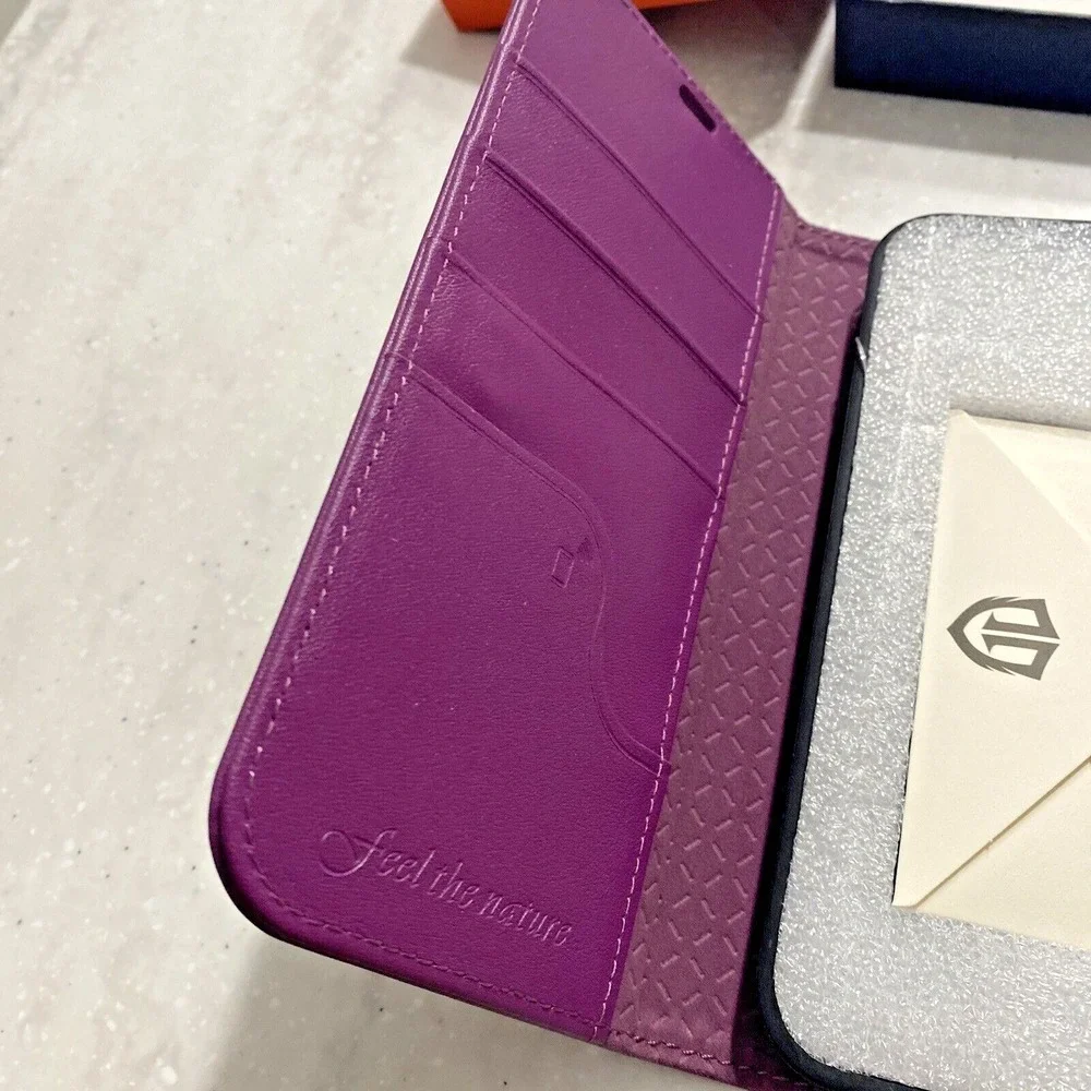 SHIELDON Wallet Case iPhone 14 Pro Max 6.7